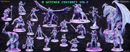rn estudio 202107 witcher contract vol2 3d print model - Mito3D