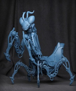 robo mantis model stl 3d print 3d print model - Mito3D