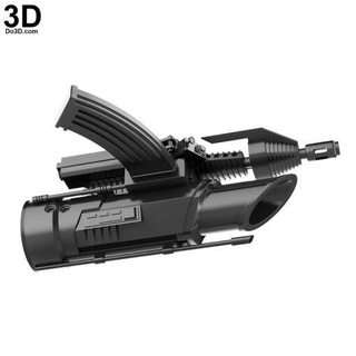 robocop 1987 tabanca kol el Lazer hünerli model stl ev 3d Yazdır 3d print model - Mito3D