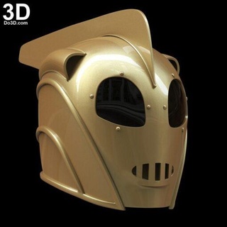 rocketeer helmet able model stl home 3d print 3d print model - Mito3D