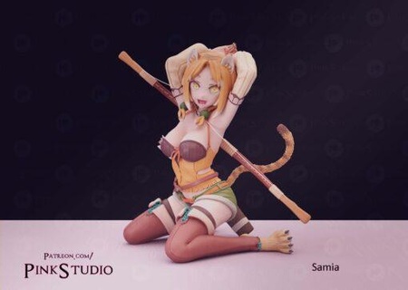 roxy samia décembre 2021 studio rose miniatures 3d print model - Mito3D
