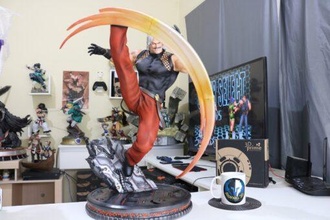 rugal kof ing model stl home games king of fight 3d print model - Mito3D
