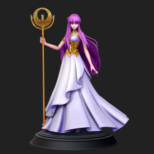 saori athena fähig modell stl zuhause haus anime heilige seiya 3D print model - Mito3D