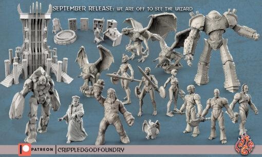 september 2020 crippled god foundry miniatures 3d print model - Mito3D