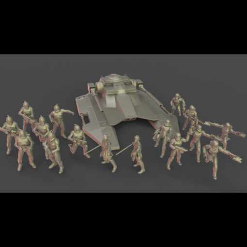 Eylül 2020 savaş bıçağı stüdyo ev minyatürler 3D print model - Mito3D