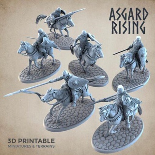 September 2021 asgard steigend Miniaturen 3d print model - Mito3D