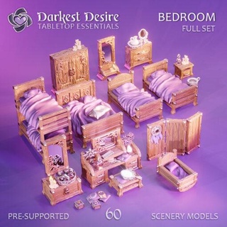 September 2021 dunkelsten Verlangen Zuhause Haus Miniaturen dunkelsten Verlangen 3d print model - Mito3D