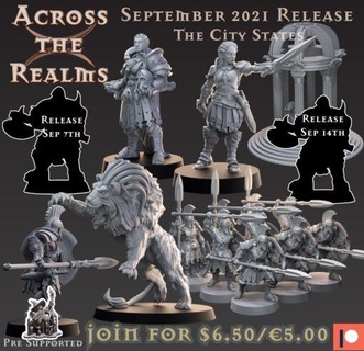september 2021 realms miniatures realm 3d print model - Mito3D