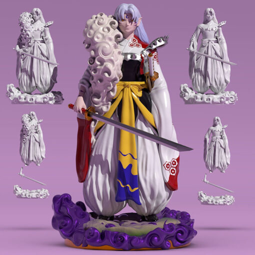 sesshomaru capaz modelo stl hogar casa 3d impresión 3D print model - Mito3D