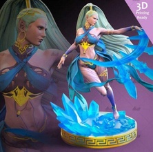 Shiva Finale Fantasie 3d print model - Mito3D