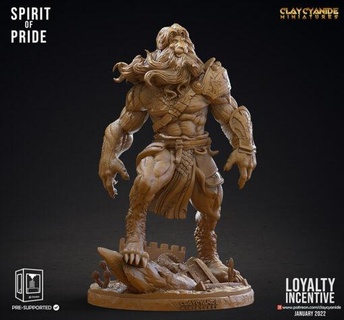 spirit pride clay cyanide miniatures 3d print model - Mito3D