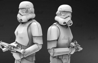 star war stormtrooper soldier ed model stl home movies wars 3d print model - Mito3D