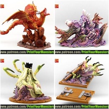 starter pack printyourmonsters ing model stl home miniatures 3d print model - Mito3D