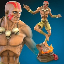 street fighte dhaisim ing model stl home games fighter 3d print model - Mito3D
