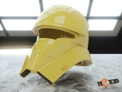 serbatoio soldato casco stella guerre capace modello stl casa 3d Stampa 3d print model - Mito3D