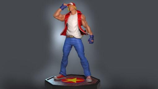 terry bogard able model stl home games king fight 3d print model - Mito3D