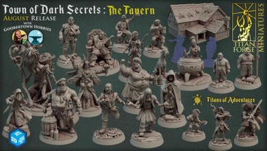 town dark secrets 202008 3d print model - Mito3D