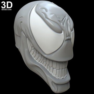venom mask able model stl home 3d print 3d print model - Mito3D