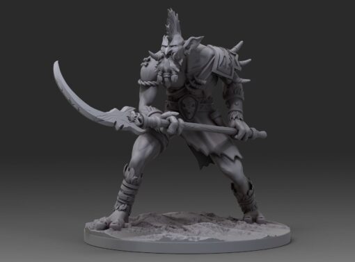 voljin wow ing modello stl casa giochi mondo of warcraft 3D print model - Mito3D