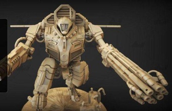 warhammer 40k mechanical armor ed model stl home 3d print 3d print model - Mito3D