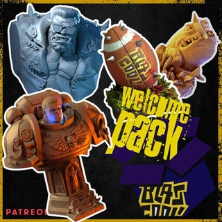 welcome pack blascool studio home miniatures 3d print model - Mito3D