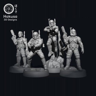 welcome pack hokusa 3d designs home miniatures 3d print model - Mito3D