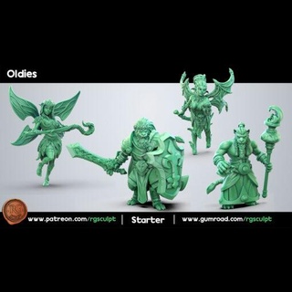welcome pack rg sculpt home miniatures 3d print model - Mito3D