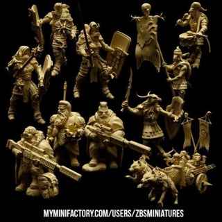 welcome pack zbsminiatures home miniatures 3d print model - Mito3D