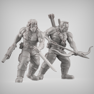 zorbo duke stl reptilian overlords miniatures 3d print model - Mito3D