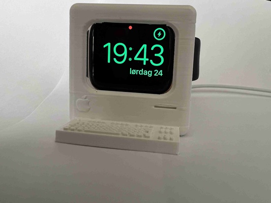 --- macwatch apple watch stand charger 3d models download creality cloud 3d print model - Mito3D