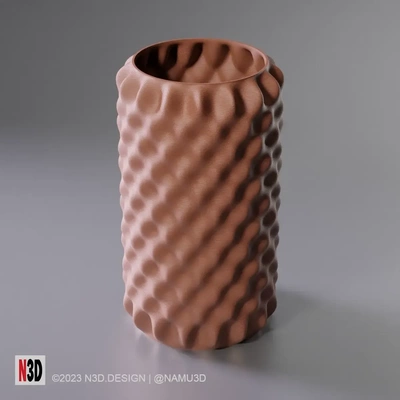 0016 protuberanza vaso 3d modelli scarica creality nube 3d print model - Mito3D