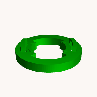 00 ring 3d models download creality cloud Jewellery 3d print model - Mito3D