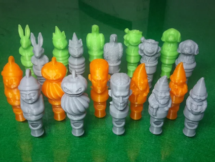 10 personagem assobios 3d print model - Mito3D