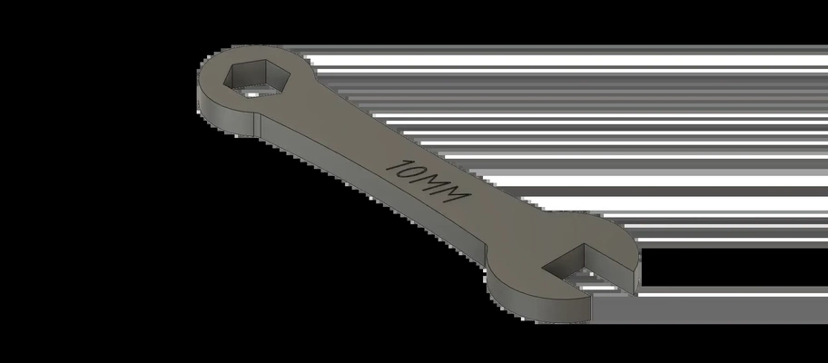 10 mm wrench 3d models download creality cloud 3d print model - Mito3D