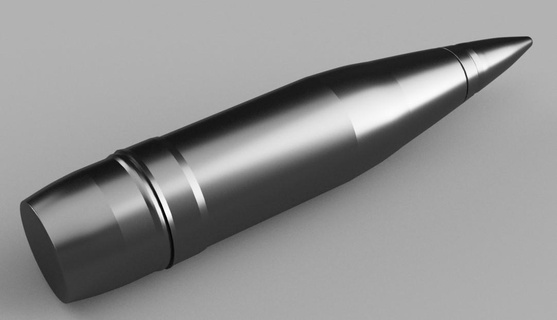 127mm shell naval gun 3d models download creality cloud Others 3d print model - Mito3D