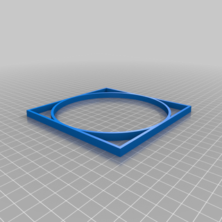 127mm square circle 3d models download creality cloud Others 3d print model - Mito3D
