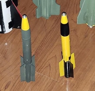 13mm Schlange Auge Bombe Rakete 3d print model - Mito3D