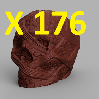 176 skulls 3d models download creality cloud Body Parts 3d print model - Mito3D