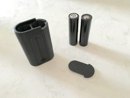 18650 battery box Others 3d print model - Mito3D