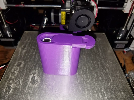 18650 batería caso funda 3d modelos descargar crealidad nube 3d print model - Mito3D