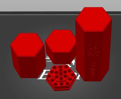 19 bit case lids 3d models download creality cloud Machinery & Equipment 3d print model - Mito3D