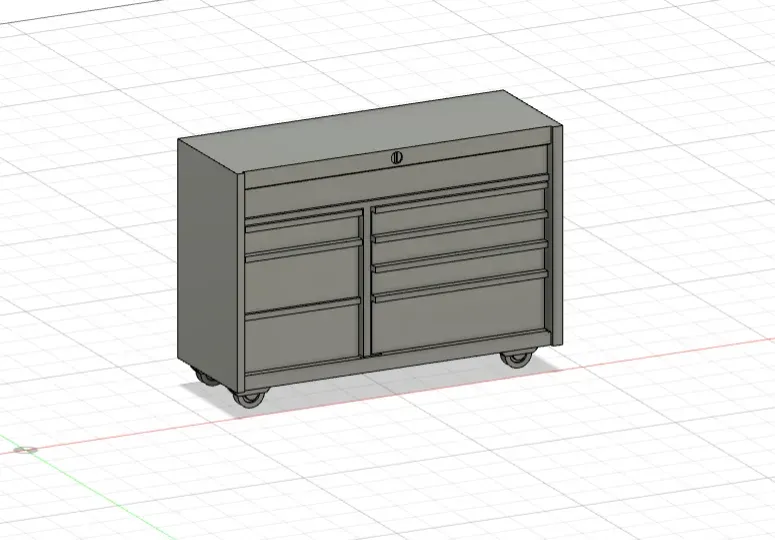 1 18 caixão outil c caixa ferramentas 3d modelos baixar crialidade nuvem 3D print model - Mito3D