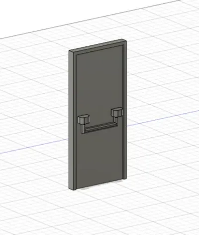 1 18 porte acceso g puerta 3d modelos descargar crealidad nube 3d print model - Mito3D