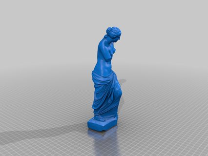 1 Venus estatua generado revopoint popular 2 mujer 3d print model - Mito3D