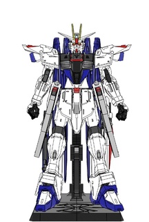 1 60 Freiheit Gundam zgmf x10a 3d print model - Mito3D