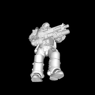 28mm miniature space fighter 3d models download creality cloud Characters 3d print model - Mito3D