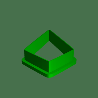 2 triangle Household 3d print model - Mito3D
