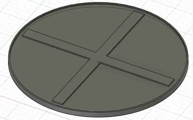 300mm base 3d modelos baixar crialidade nuvem 3d print model - Mito3D