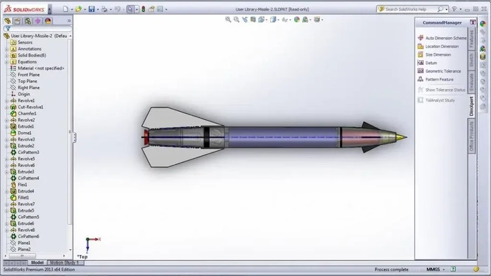 38mm 54mm yüksek güç roketler 3d modeller indir creality bulut 3d print model - Mito3D