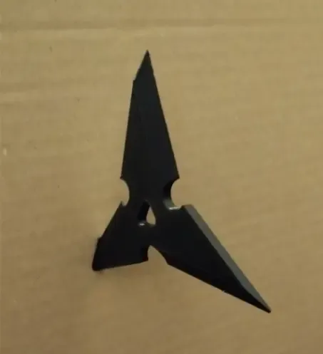 3 appuntito shuriken 3d modelli scarica creality nube 3D print model - Mito3D